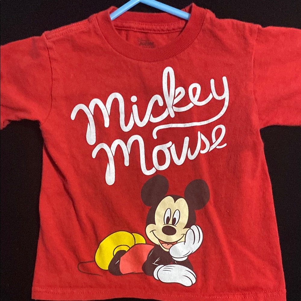 Disney Mickey Mouse Red Kids T-Shirt